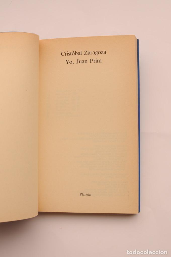 Libros: Yo, Juan Prim - ZARAGOZA, Crist&oacute;bal - Foto 2