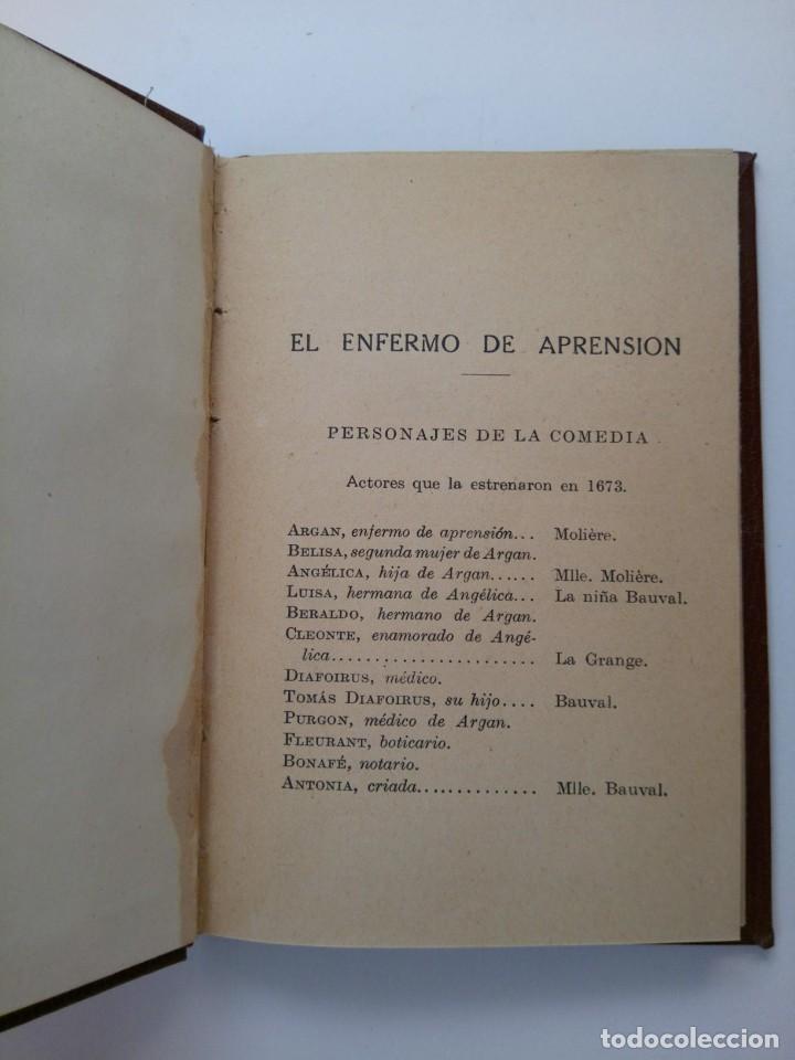 Libros: El enfermo de aprensi&oacute;n - Moliere - Foto 3