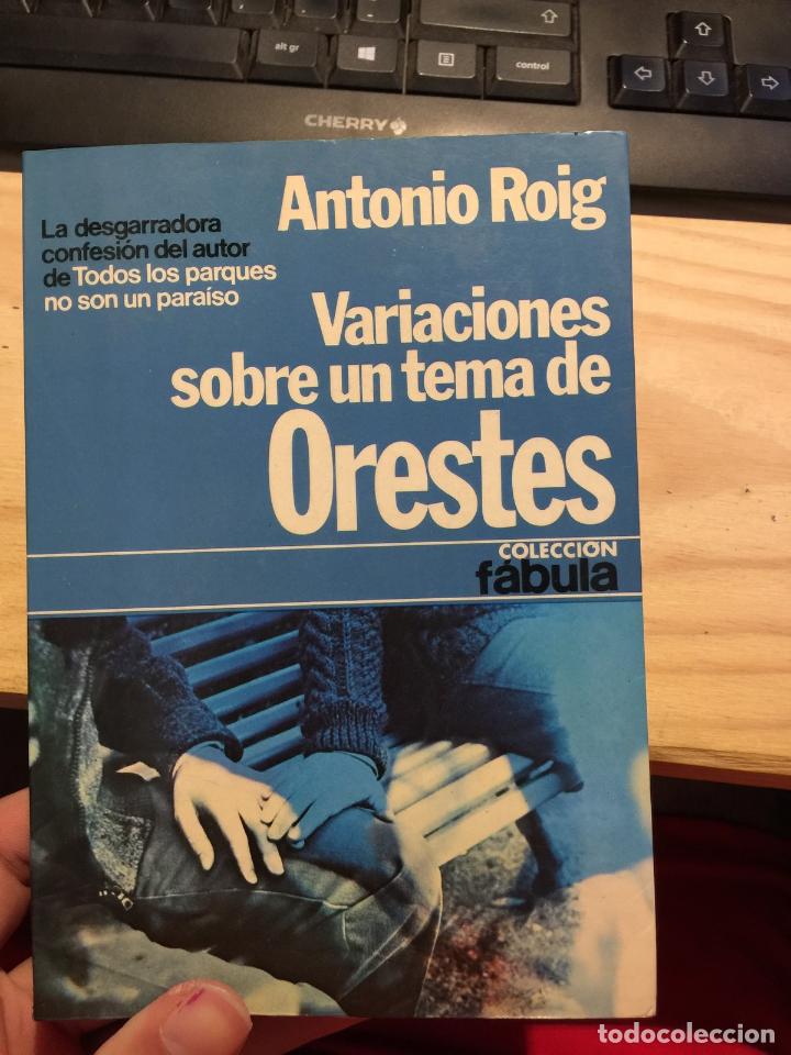 Libros: Variaciones sobre un tema de Orestes - Antonio Roig - Foto 1