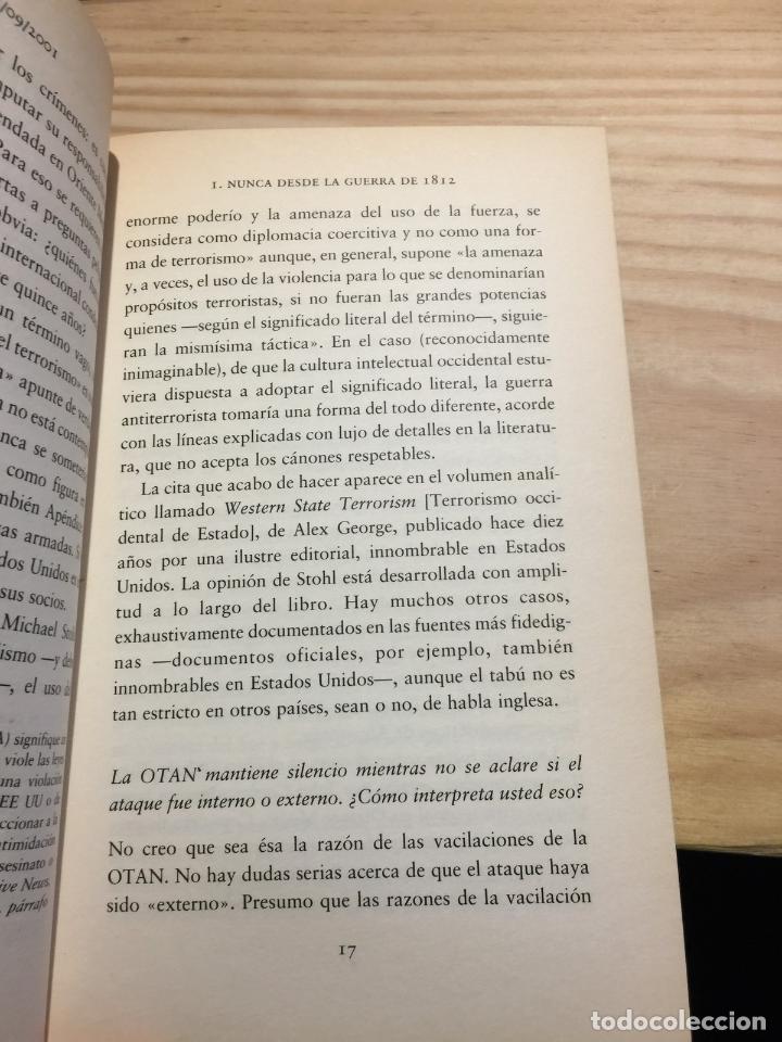 Libros: 11/09/2001 - Chomsky, Noam - Foto 3