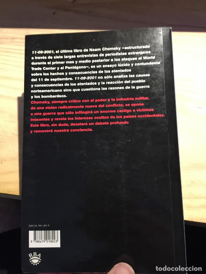 Libros: 11/09/2001 - Chomsky, Noam - Foto 4
