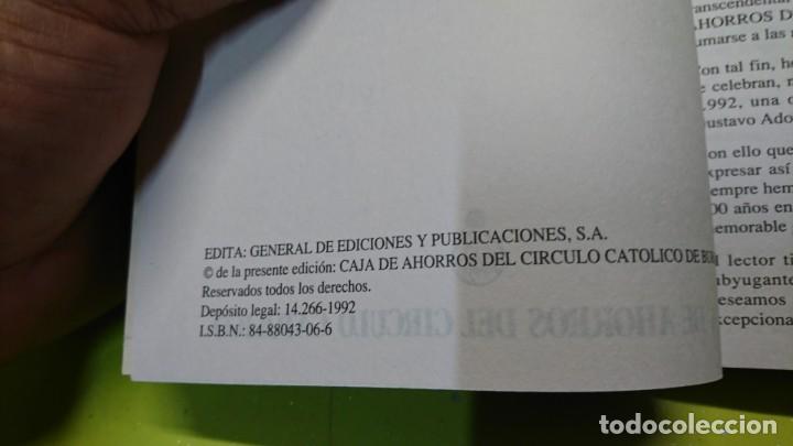 Libros: LEYENDAS Y NARRACIONES, GUSTAVO ADOLFO BECQUER - Foto 3