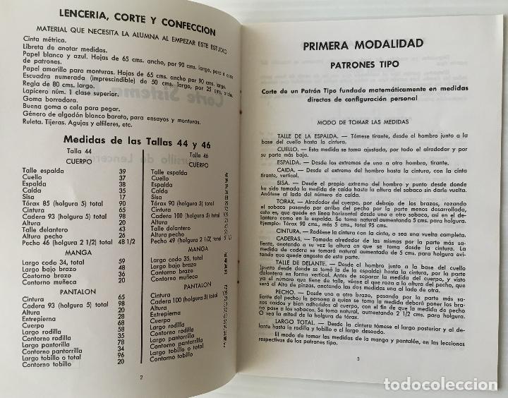 Libros: CUADERNILLO CORTE Y CONFECCI&Oacute;N. MART&Iacute;. LENCER&Iacute;A. - Foto 2