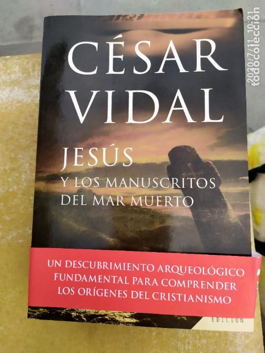 Libros: Cesar Vidal jesus y los manuscritos del mar muerto