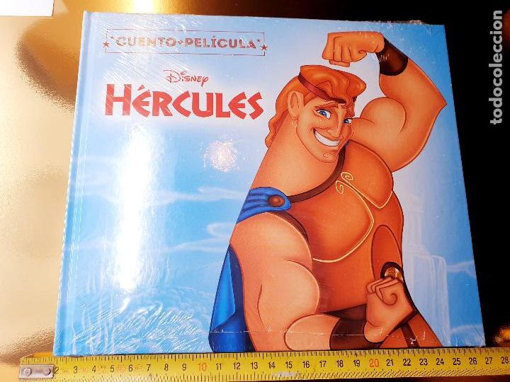 Libros: CUENTO+PEL&Iacute;CULA-H&Eacute;RCULES-DISNEY-PRECINTADO-IMPOLUTO-VER FOTOS