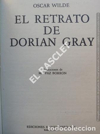Libros: ANTIGUO LIBRO - EL RETRATO DE DORIAN GRAY - A&Ntilde;O 1972 - TAPAS DURAS - Foto 1