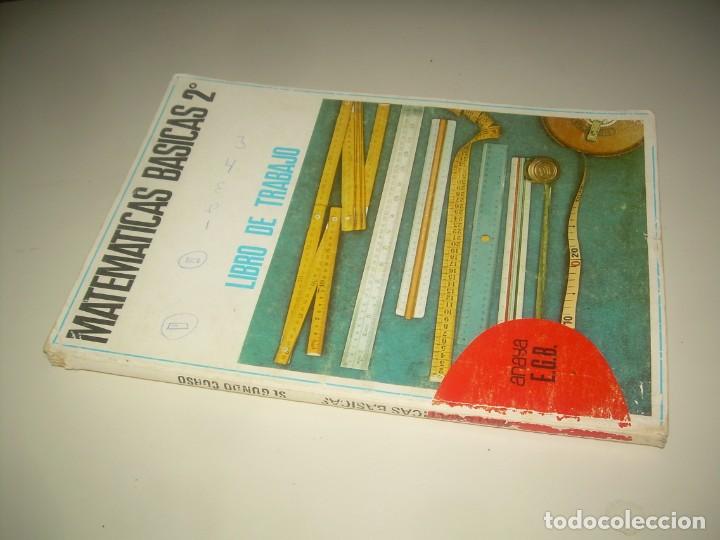 Libros: MATEM&Aacute;TICAS B&Aacute;SICAS LIBRO DE TRABAJO 2 2&ordm; EGB E.G.B. ANAYA 1971. LIBRO DE TEXTO, ESCOLAR - Foto 6