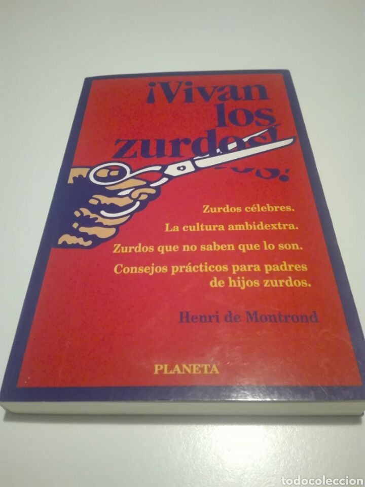Libros: VIVAN LOS ZURDOS. HENRI DE MONTROND. - Foto 1