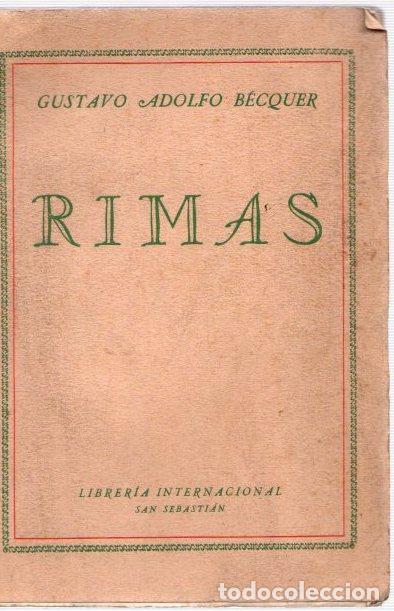Libros: Rimas - Becquer, Gustavo Adolfo - Foto 1