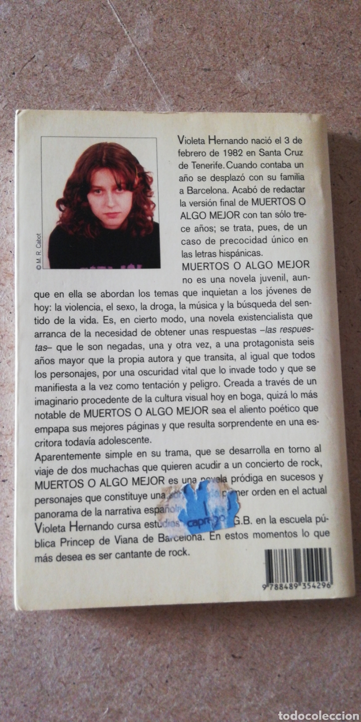 Libros: Muertos o algo mejor - violeta hernando - Foto 2