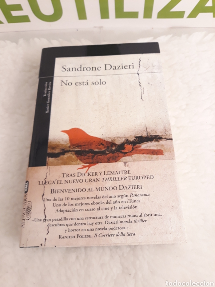 Libros: Sandrone Dazieri.No estas solo.Alfaguara. - Foto 1