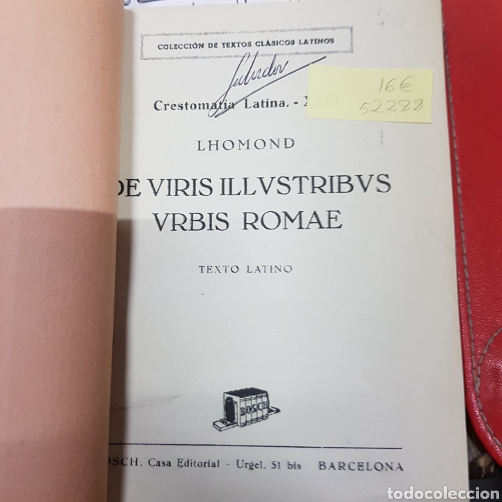 Libros: De viris illustribus urbis Romae - Lhomond - Foto 3