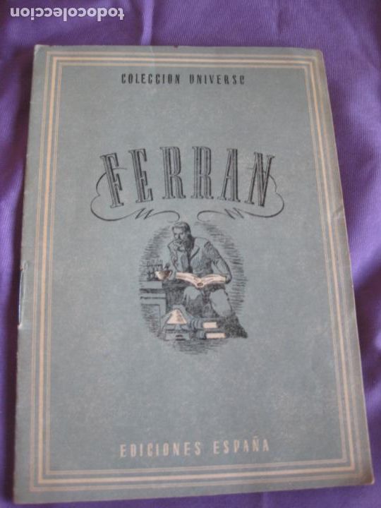 Libros: JAIME FERRAN. INVENTOS E INVENTORES.16 PAGINAS. EDICIONES ESPA&Ntilde;A - Foto 1