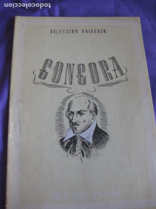 Libros: GONGORA. LOS INMORTALES. 16 PAGINAS. EDICIONES ESPA&Ntilde;A - Foto 1