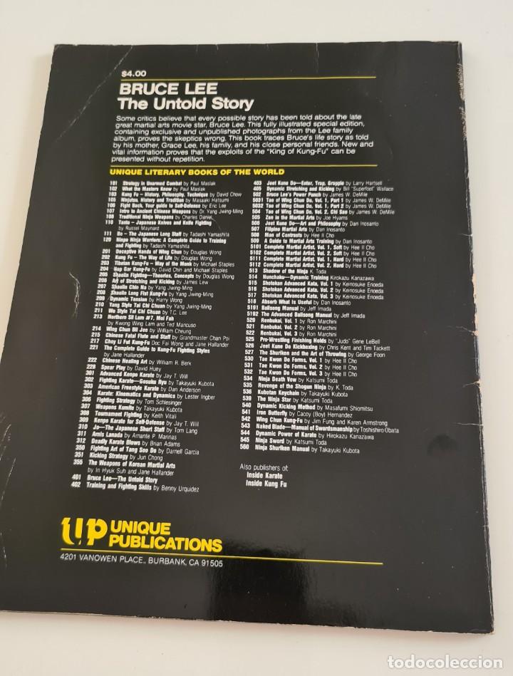 Libros: Bruce Lee Libro en ingl&eacute;s.The Untold Story 1986 - Foto 2