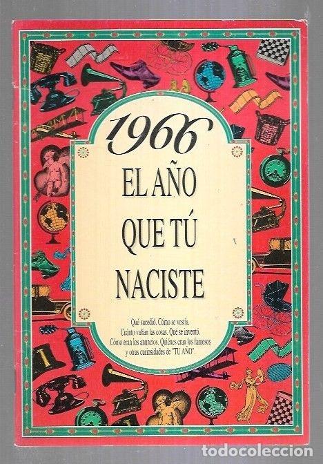 Libros: 1966. EL A&Ntilde;O QUE TU NACISTE - VARIOS - Foto 1