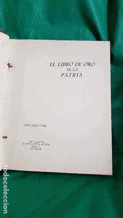 Libros: LIBRO DE ORO DE LA PATRIA. - Vasco. - Foto 3