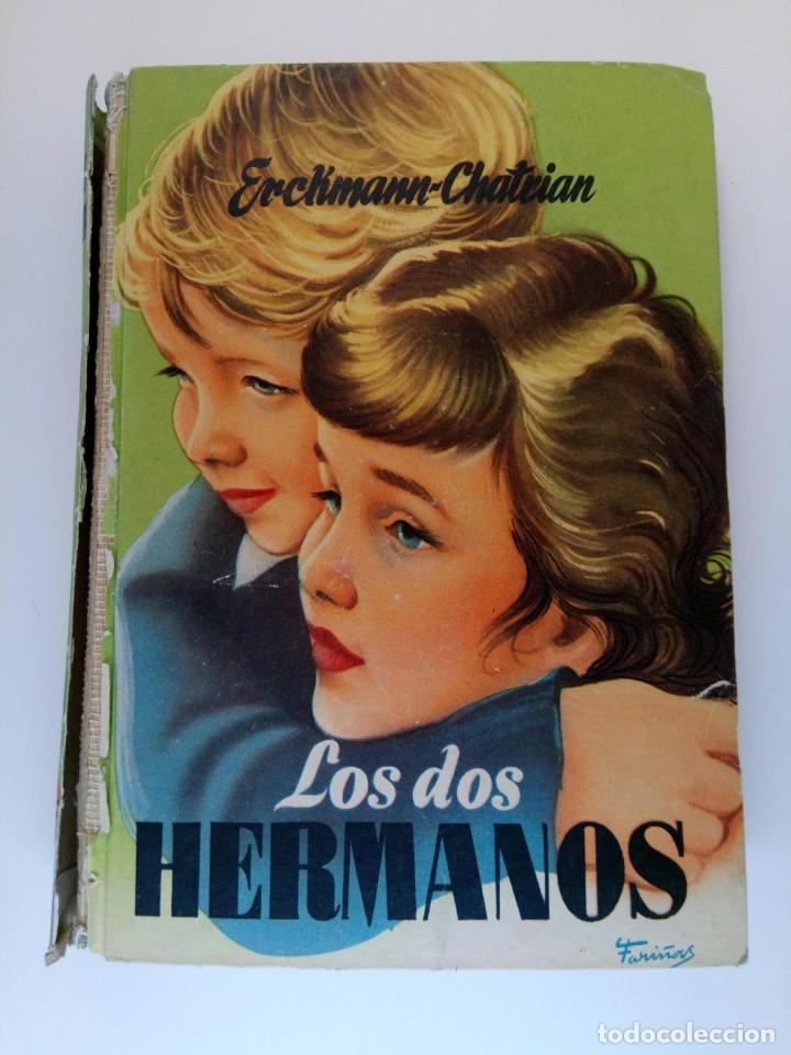 Libros: Los dos hermanos - Erckmann Chatrian - Foto 1