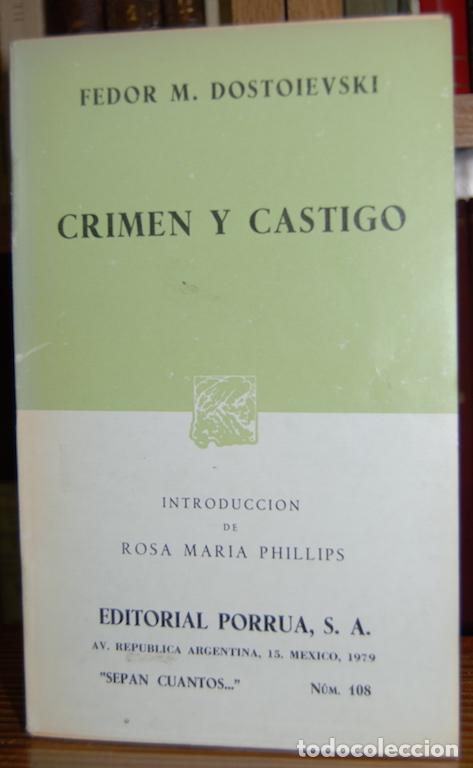 Libros: CRIMEN Y CASTIGO - DOSTOIEVSKI, Fedor M. - Foto 1