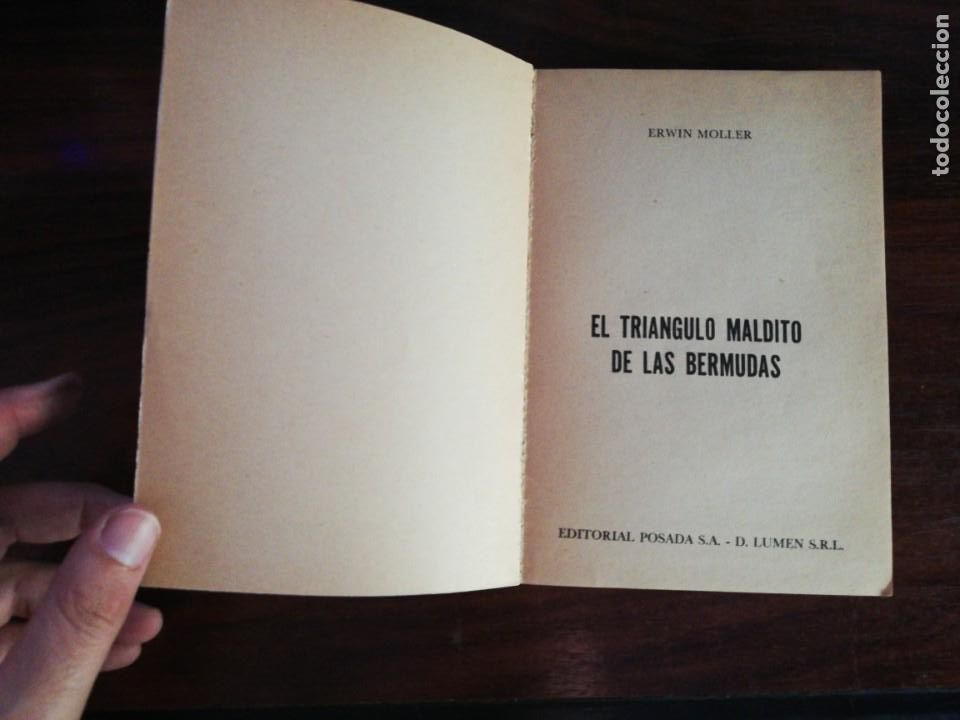 Libros: EL TRI&Aacute;NGULO MALDITO DE LAS BERMUDAS. ERWIN M&Ouml;LLER - Foto 2