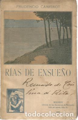 Libros: R&iacute;as de ensue&ntilde;o - CANITROT, PRUDENCIO - Foto 1
