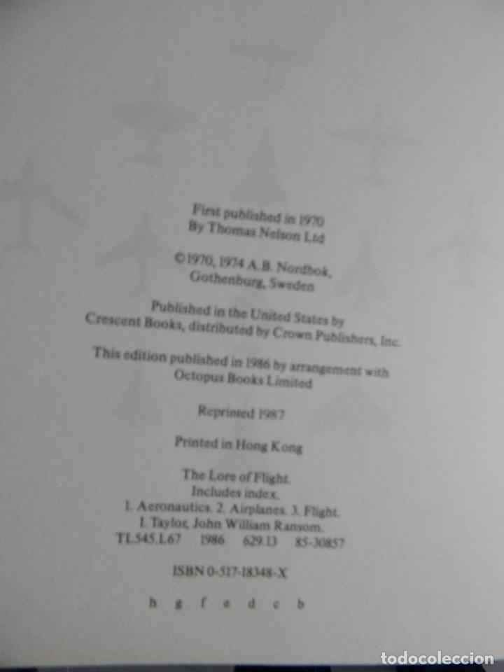 Libros: The Lore of Flight - Crescent Books - Foto 7