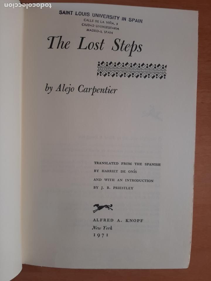 Libros: THE LOST STEPS - ALEJO CARPENTIER - Foto 1