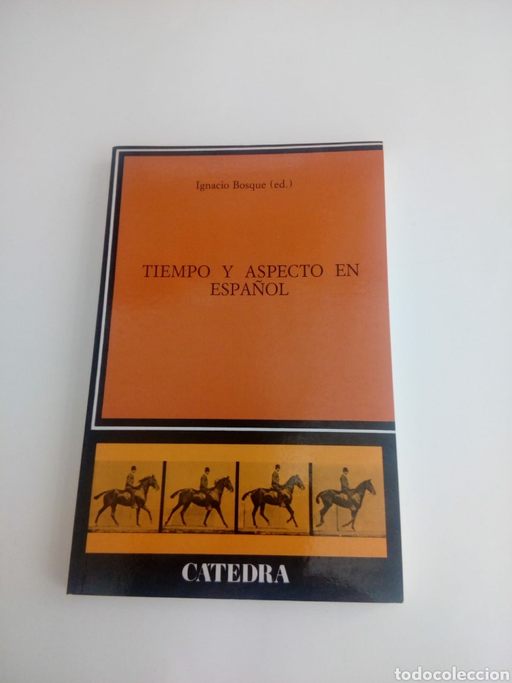 Libros: TIEMPO Y ASPECTO EN ESPA&Ntilde;OL. IGNACIO BOSQUE. - Foto 1