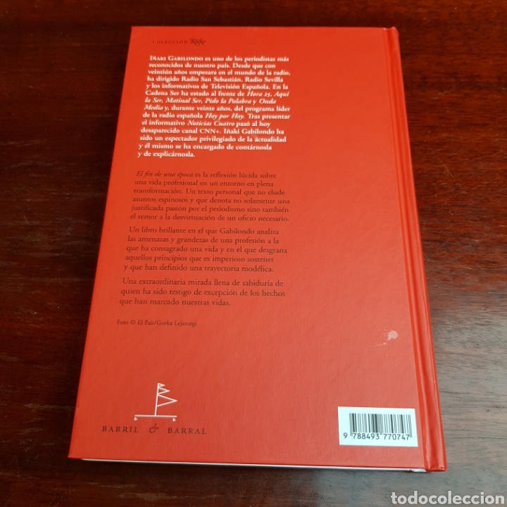 Libros: EL FIN DE UNA EPOCA - I&Ntilde;AKI GABILONDO - Foto 7