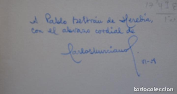 Libros: Cuando Da el Coraz&oacute;n la Media Noche. (Ejemplar dedicado). - Murciano, Carlos. - Foto 3