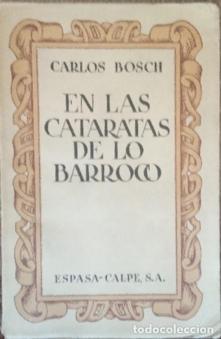 Libros: En las cataratas de los Barroco. - Carlos Bosch. - Foto 1
