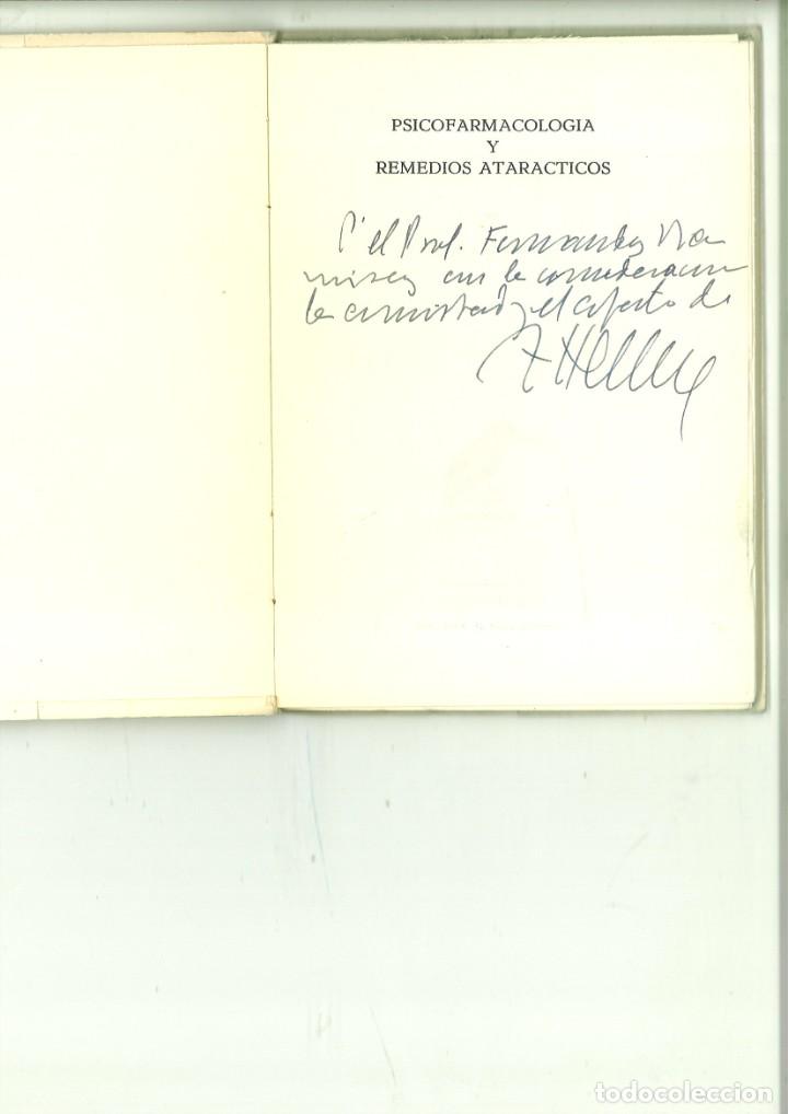 Libros: PSICOFARMACOLOG&Iacute;A Y REMEDIOS ATARATICOS. Te&oacute;filo Hernando - Foto 2