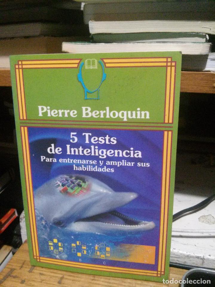Libros: 5 TEST DE INTELIGENCIA, PIERRE BERLOQUIN, FAES - Foto 1