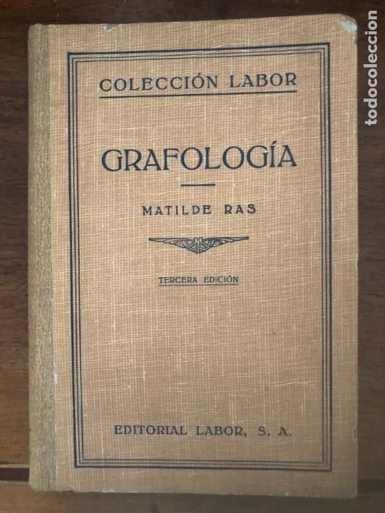 Libros: GRAFOLOGIA, MATILDE RAS. EDITORIAL LABOR. - Foto 1