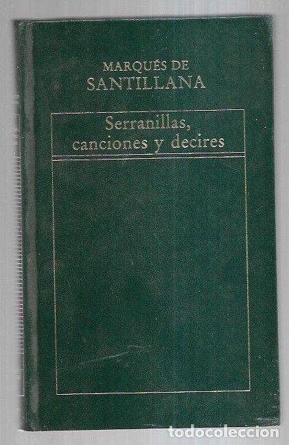 Libros: SERRANILLAS, CANCIONES Y DECIRES - MARQUES DE SANTILLANA - Foto 7