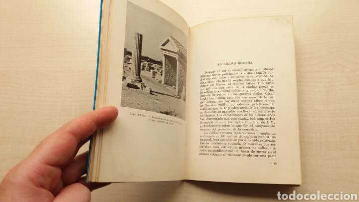 Libros: Ampurias. Guia itineraria. E. RIPOLL PERELL&Oacute;. 1979. - Foto 8