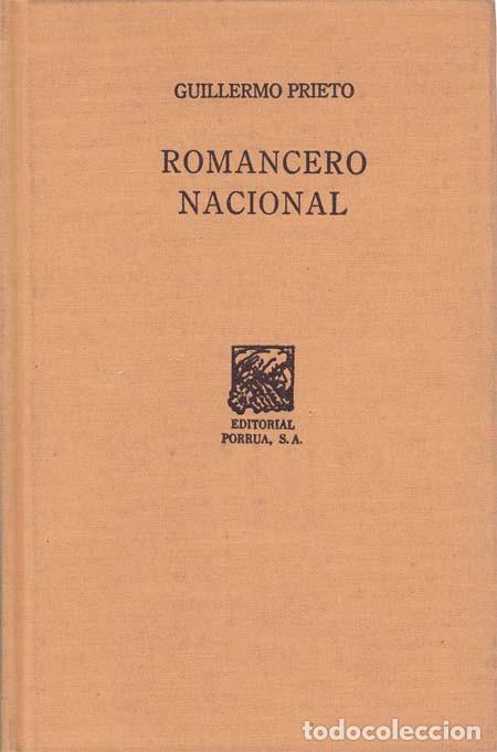 Libros: ROMANCERO NACIONAL. PRIETO, Guillermo - Foto 1