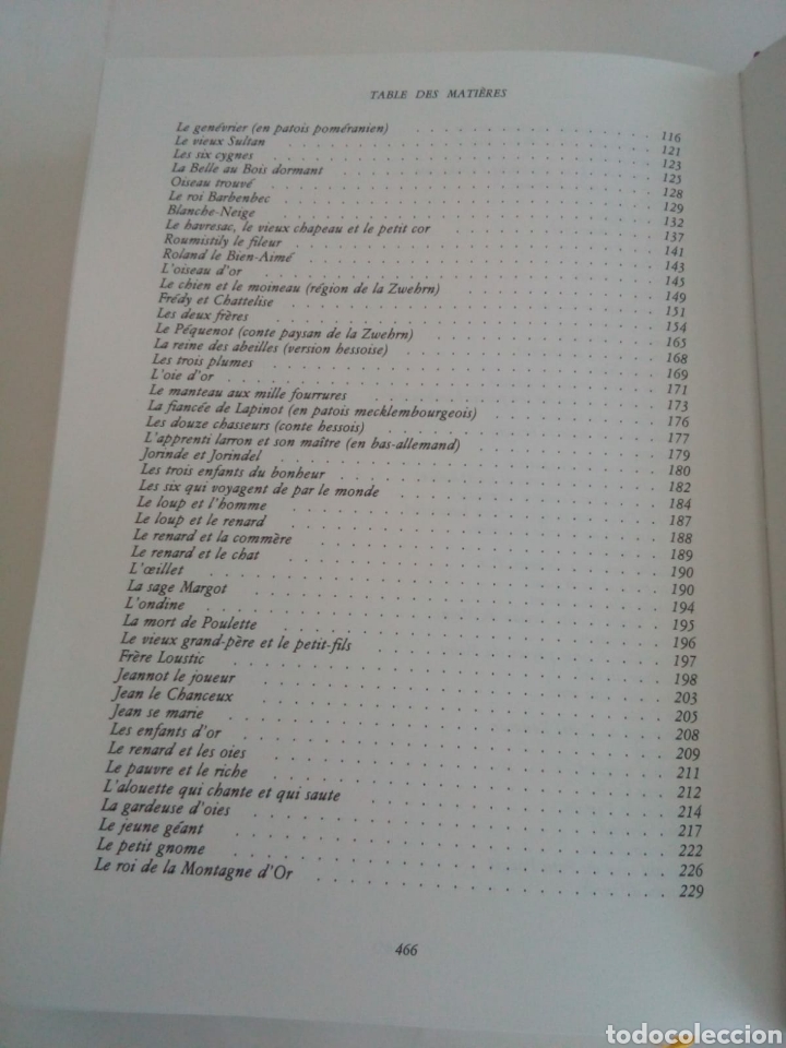 Libros: CONTES ET LEGENDES. GRIMM. JACOB ET WILHELM - Foto 6
