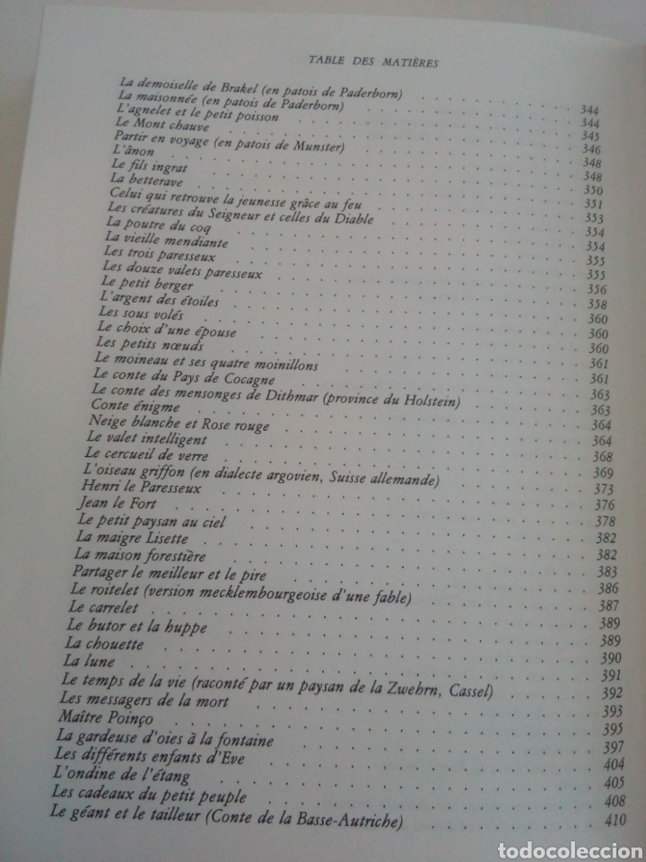 Libros: CONTES ET LEGENDES. GRIMM. JACOB ET WILHELM - Foto 8