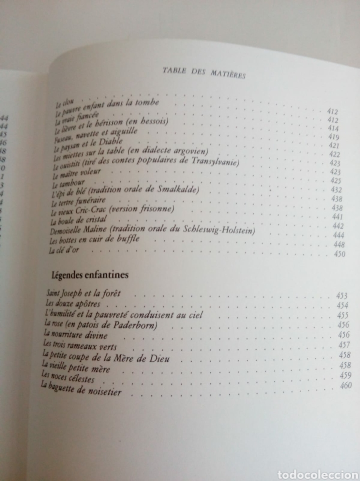 Libros: CONTES ET LEGENDES. GRIMM. JACOB ET WILHELM - Foto 9