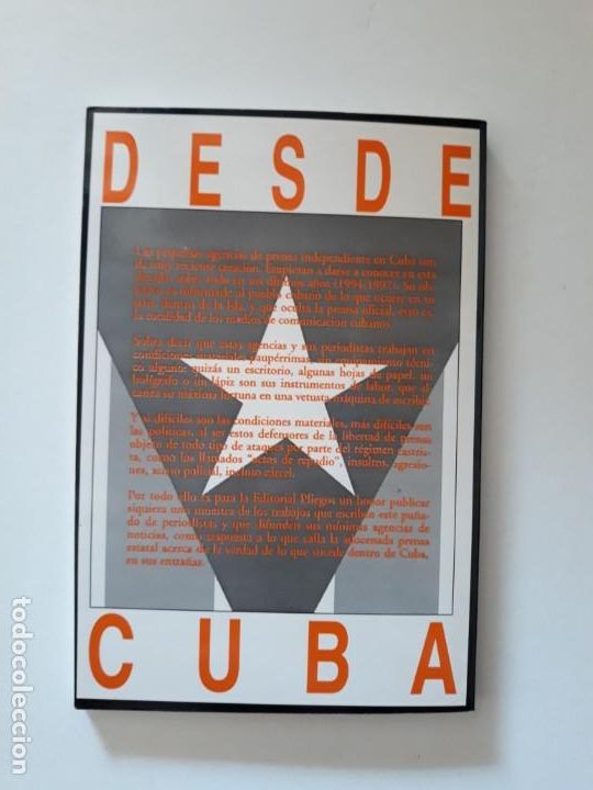 Libros: DESDE CUBA CON VALOR. VVAA. Editorial Pliegos. Madrid, 1997. - Foto 4