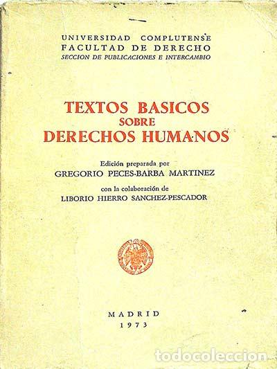 Libros: Textos b&aacute;sicos sobre derechos humanos - VVAA - Foto 1