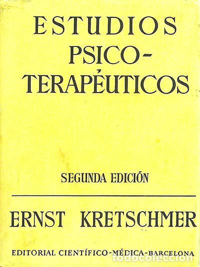 Libros: Estudios psicoterap&eacute;uticos - Ernst Kretschmer - Foto 1
