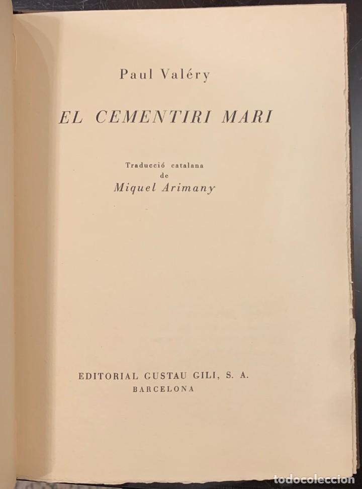 Libros: Paul Val&eacute;ry . El Cementiri Mar&iacute; - Foto 2