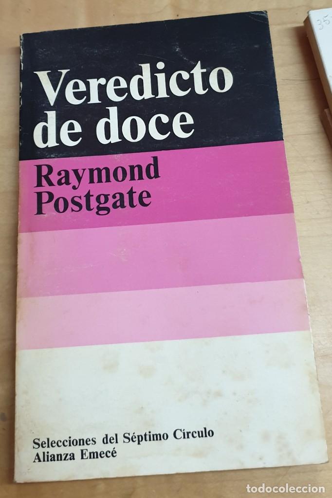 Libros: Veredicto de doce - POSTGATE, RAYMOND - Foto 1