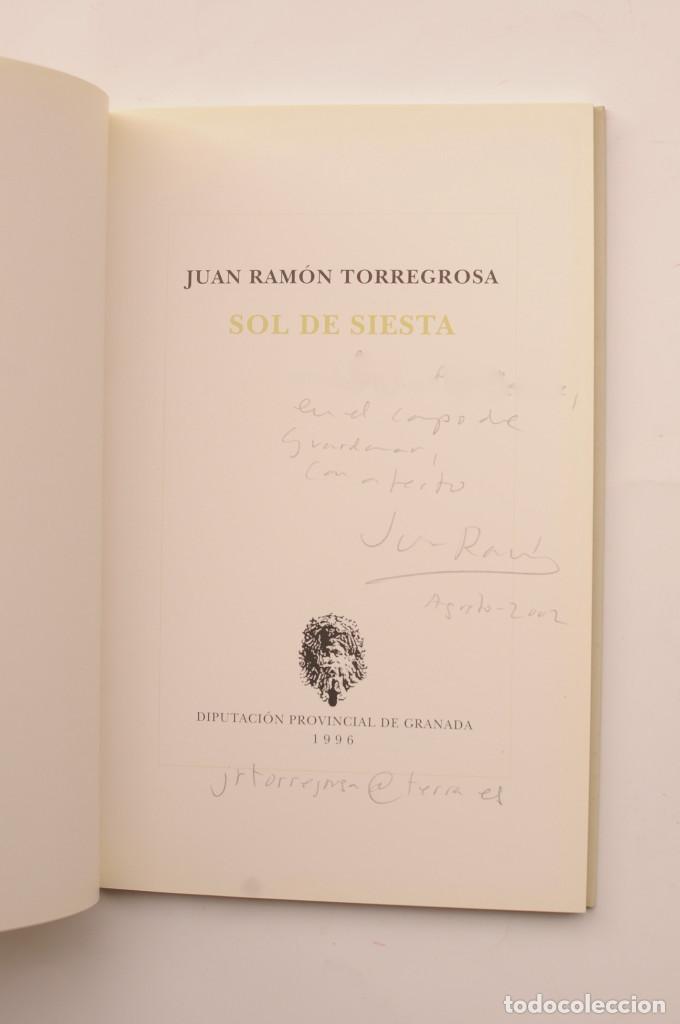 Libros: Sol de siesta - TORREGROSA, Juan Ram&oacute;n - Foto 2