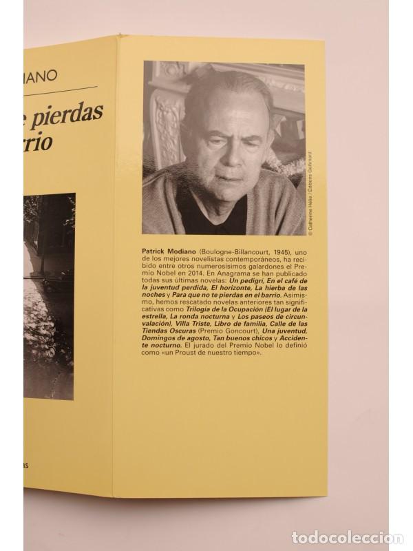 Libros: Para que no te pierdas en el barrio - MODIANO, Patrick - Foto 3