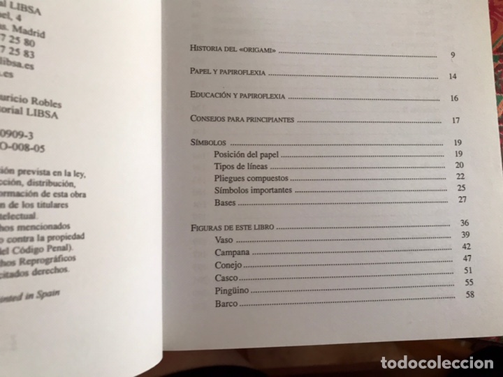 Libros: Origami y papiroflexia. Mauricio Robles. Libsa - Foto 3
