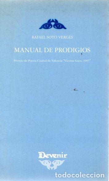 Libros: Manual de prodigios - Soto Verg&eacute;s, Rafael - Foto 1
