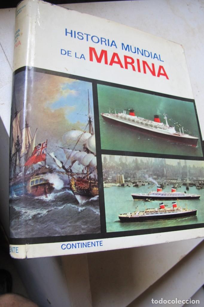 Livres: HISTORIA MUNDIAL DE LA MARINA. ALMIRANTE BARJOT, JEAN SAVANT